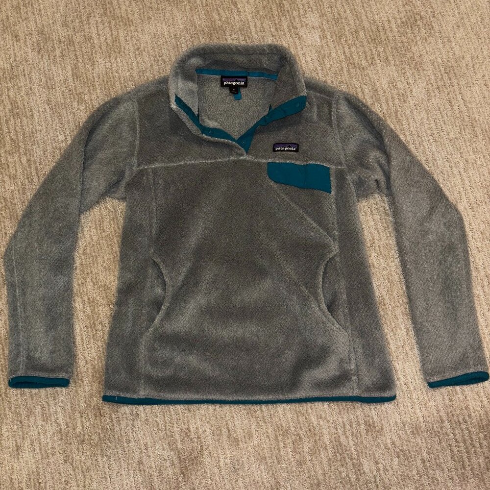 Patagonia Girls' Re-Tool Snap-T Pullover - Youth M